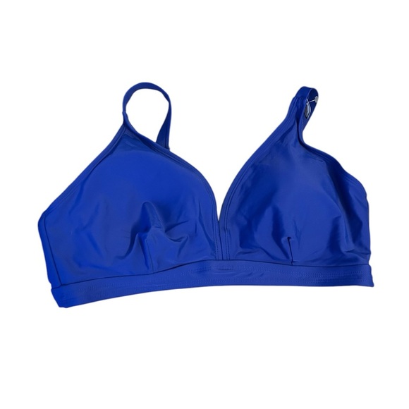 Nwt Time and Tru Royal Blue Bikini Top - Picture 1 of 3